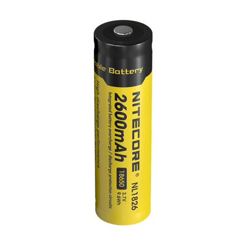  Литиево-йонна батерия 18650 Nitecore - 3.7V 2600mAh + PCB 