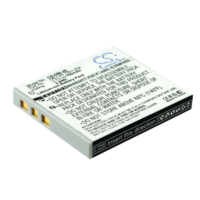 Батерия за фотоапарат Sanyo DB-L20 DB-L20A - 3.7V 700 mAh