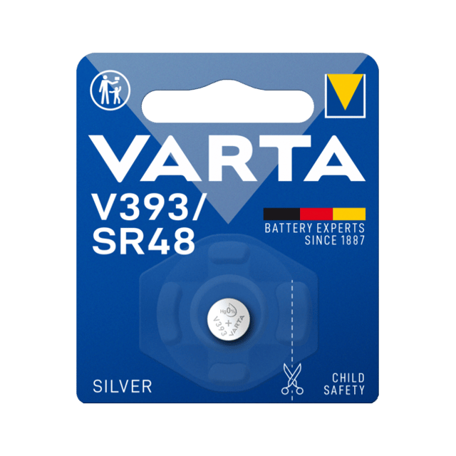 Батерия за часовник 393 Varta V393 SR48 - 1.55V