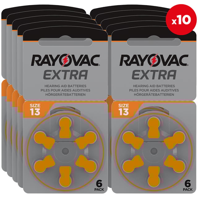 Батерии за слухов апарат 13 Acoustic - Rayovac