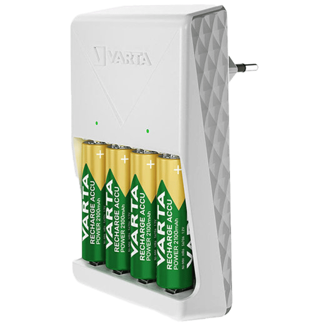 Зарядно за акумулаторни батерии Varta Plug Charger с 4 батерии АА 2100 mAh