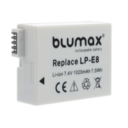 Blumax батерия за фотоапарат Canon LP-E8 1000mAh