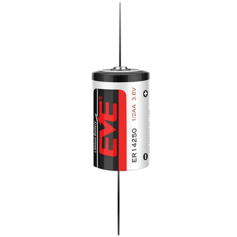 Батерия ER14250 EVE LS 14250 3.6V 1/2 AA - 1200 mAh с Аксиален край