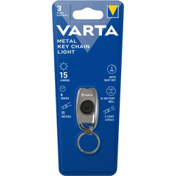 VARTA Metal Flashlight Keychain