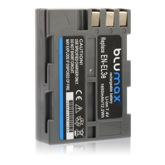 Батерия за фотоапарат за Nikon EN-EL3e Li-Ion  1650mAh