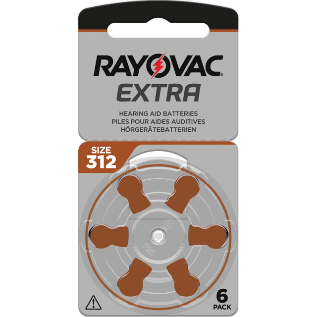 Батерии за слухов апарат 312 Acoustic - Rayovac