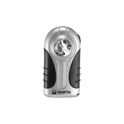 Varta Silver Light LED Hand Flashlight with 3 AAA Batteries