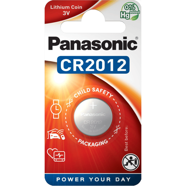 Литиева батерия CR2012 Panasonic CR2012 - 3V