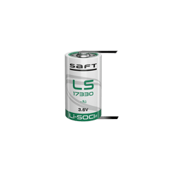 Батерия Saft LS 17330 CNR - U 2/3A Li-SOCl2 3.6V 2100 mAh