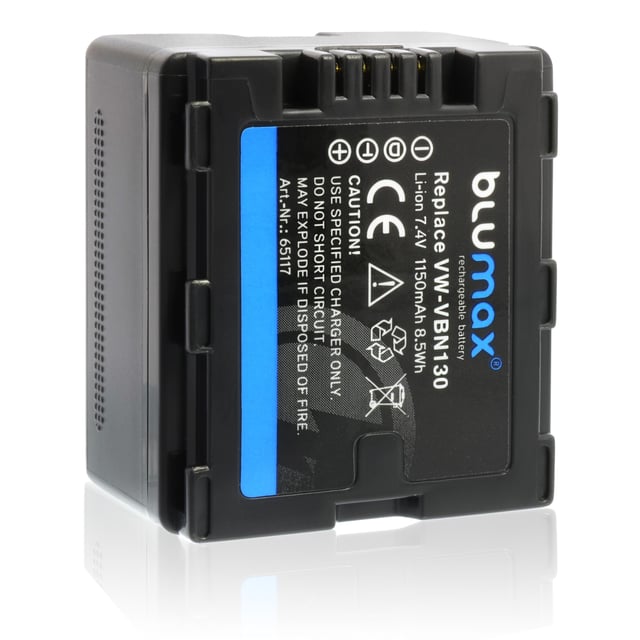 Батерия за видеокамера Panasonic VW-VBN130 7.4V 1150 mAh