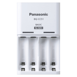 Зарядно за 4 акумулаторни батерии АА / ААА - Panasonic Eneloop