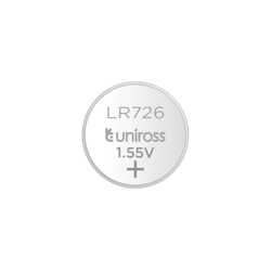 10 Алкални батерии AG1 LR726 396 196 1.5V - Uniross