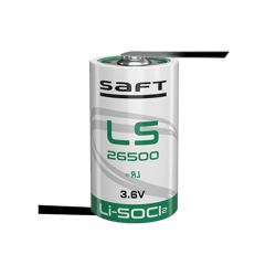 Батерия LS26500 CNR SAFT Li-SOCl2 3.6V 8500 mAh със Z пластини