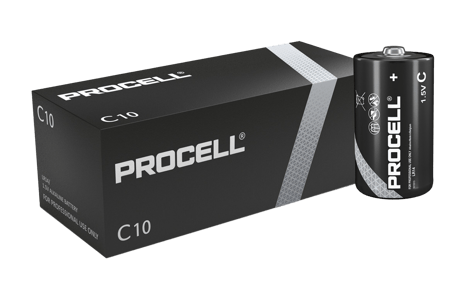 Duracell Procell Constant MN1400 LR14 C batteries 10 pack