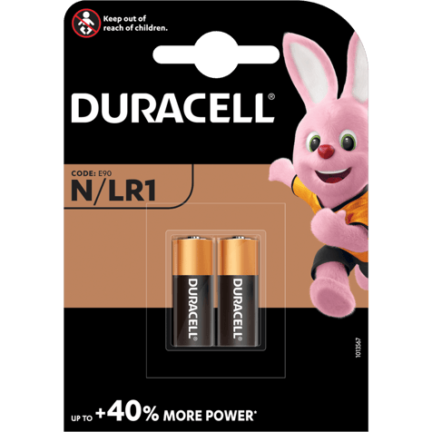 Alkaline Batteries LR1 Duracell MN9100 Lady N - 2 pcs