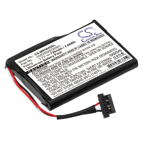 Батерия за навигация Magellan RoadMate 5045 - 720 mAh