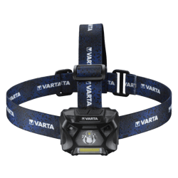 VARTA Work Flex Motion Sensor H20 Headlamp with 3 AAA Batteries