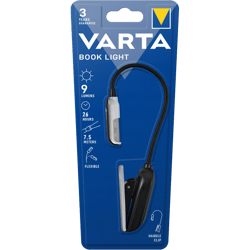 Лампа за четене на книга Varta Book Light LED с 2 батерии CR2032