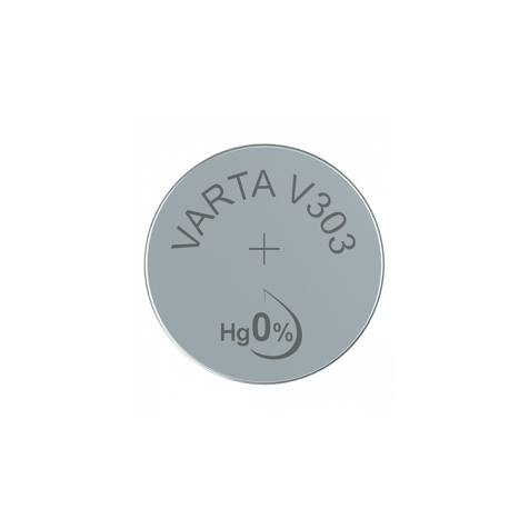 Батерия за часовник SR44SW - SR1154SW - 303 - Varta V303 -1.55V