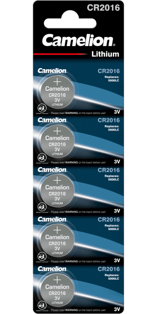 Литиеви батерии CR2016 Camelion CR2016 - 3V