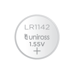 10 Алкални батерии AG12  LR43 - 386 - 186 - 1.55V Uniross
