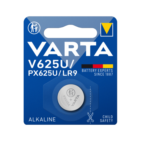 Alkaline Battery 625U Varta V625U LR9 1.5V