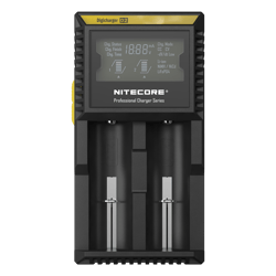 Универсално зарядно за 2 акумулаторни батерии - IMR - Li-Ion - Ni-Cd - Ni-Mh - NITECORE