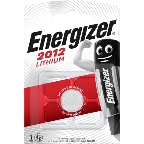 Lithium Battery CR2012 Energizer ECR2012 - 3V