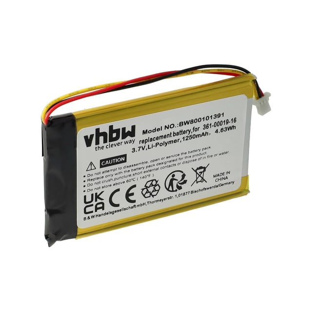 Батерия за навигация Garmin Nuvi 1300 - 361-00019-16 - 1250 mAh