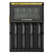 Универсално зарядно за 4 акумулаторни батерии IMR - Li-Ion - Ni-Cd - Ni-Mh - NITECORE