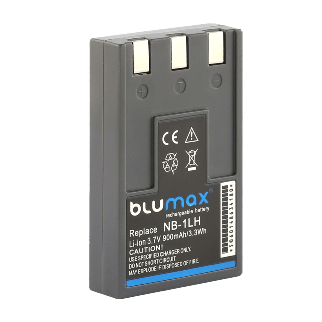 Батерия за фотоапарат Canon NB-1L, NB-1LH, 3.7V, 900 mAh