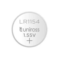 Alkaline Batteries AG13 LR44 - LR1154 - 357 - 1.55V Uniross