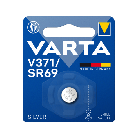 Varta V371 SR920SW 1.55V silver oxide watch battery