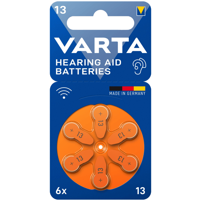 Батерии за слухов апарат 13 Varta PR48