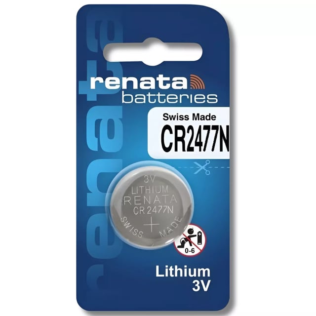 Литиева батерия CR2477N Renata CR2477N - 3V