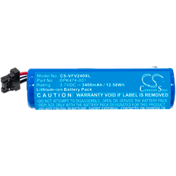 Батерия за ПОС Терминал VeriFone 3GBWC V240m - 3.7V 3400 mAh