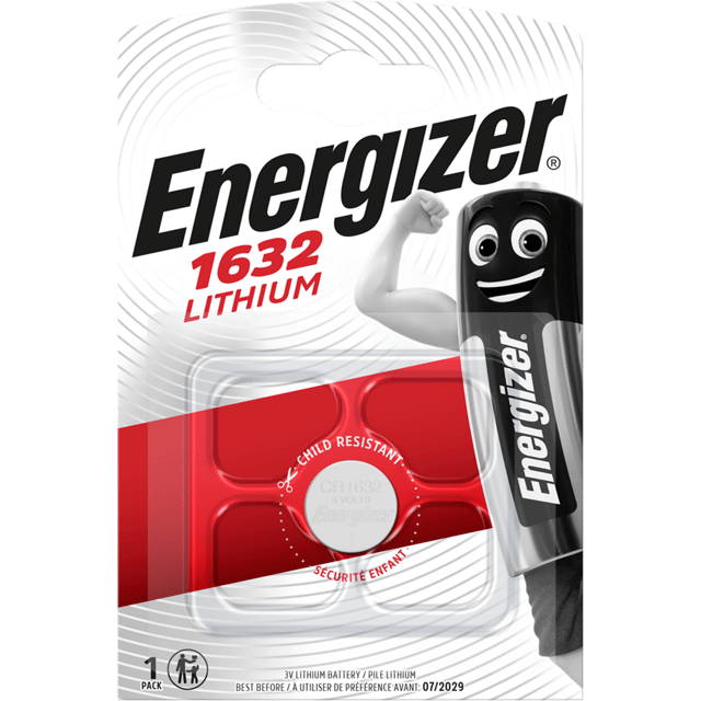 Литиева батерия CR1632 Energizer CR1632 - 3V