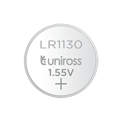 10 Алкални батерии AG10 LR1130 - 389 - 189 - 1.55V Uniross