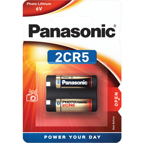 Lithium Battery 2CR5 Panasonic DL245A 6V