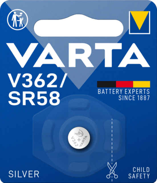 Батерия за часовник 362 SR721SW - Varta SR58 - 1.55V
