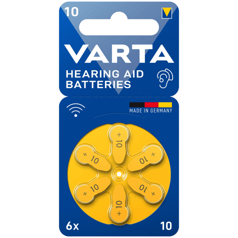 Батерии за слухов апарат 10 Varta PR70