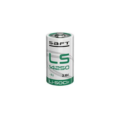 Battery 14250 Saft LS 14250 3.6V 1/2AA 1200 mAh