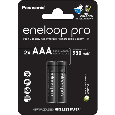 Акумулаторни батерии Panasonic Eneloop Pro AAA 930 mAh - 1.2V