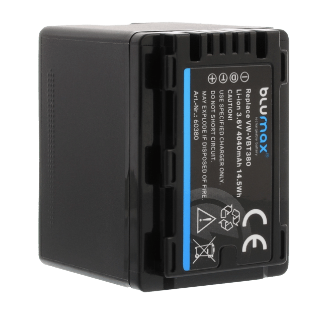 Батерия за видеокамера Panasonic VW-VBT380 - 3.6V 4040 mAh