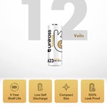 Алкални батерии MN21 Uniross А23 - LR23A - 12V - 5 броя