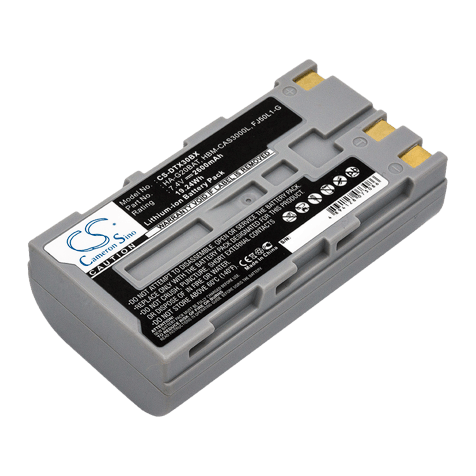 Battery for barcode scanner Casio DT-X30 DT-X30G - 7.4V 2600 mAh