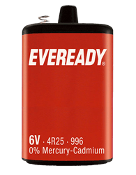 Battery 4R25 Evereday PJ996 4R25 - 6V 7Ah