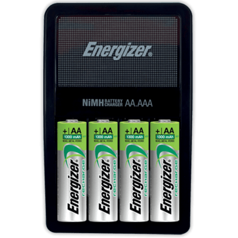 Зарядно за акумулаторни батерии АА/ААА ENERGIZER Maxi Charger с 4xAA 2000mAh 