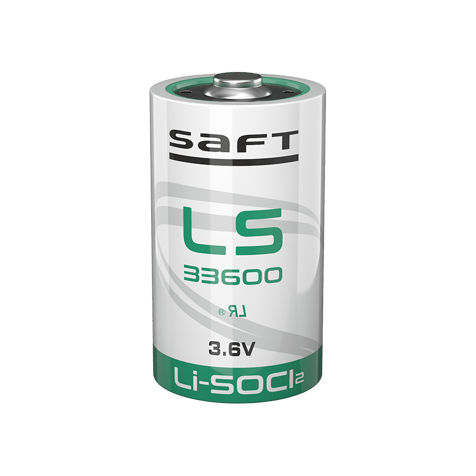 Battery LS 33600 Li-SOCl2 Saft ER-D 3.6V 17000 mAh