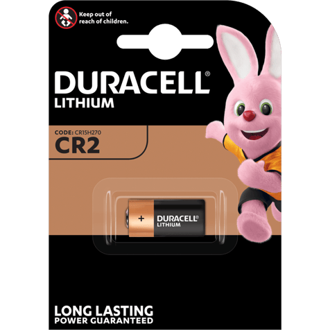Литиева батерия CR2 Duracell 3V
